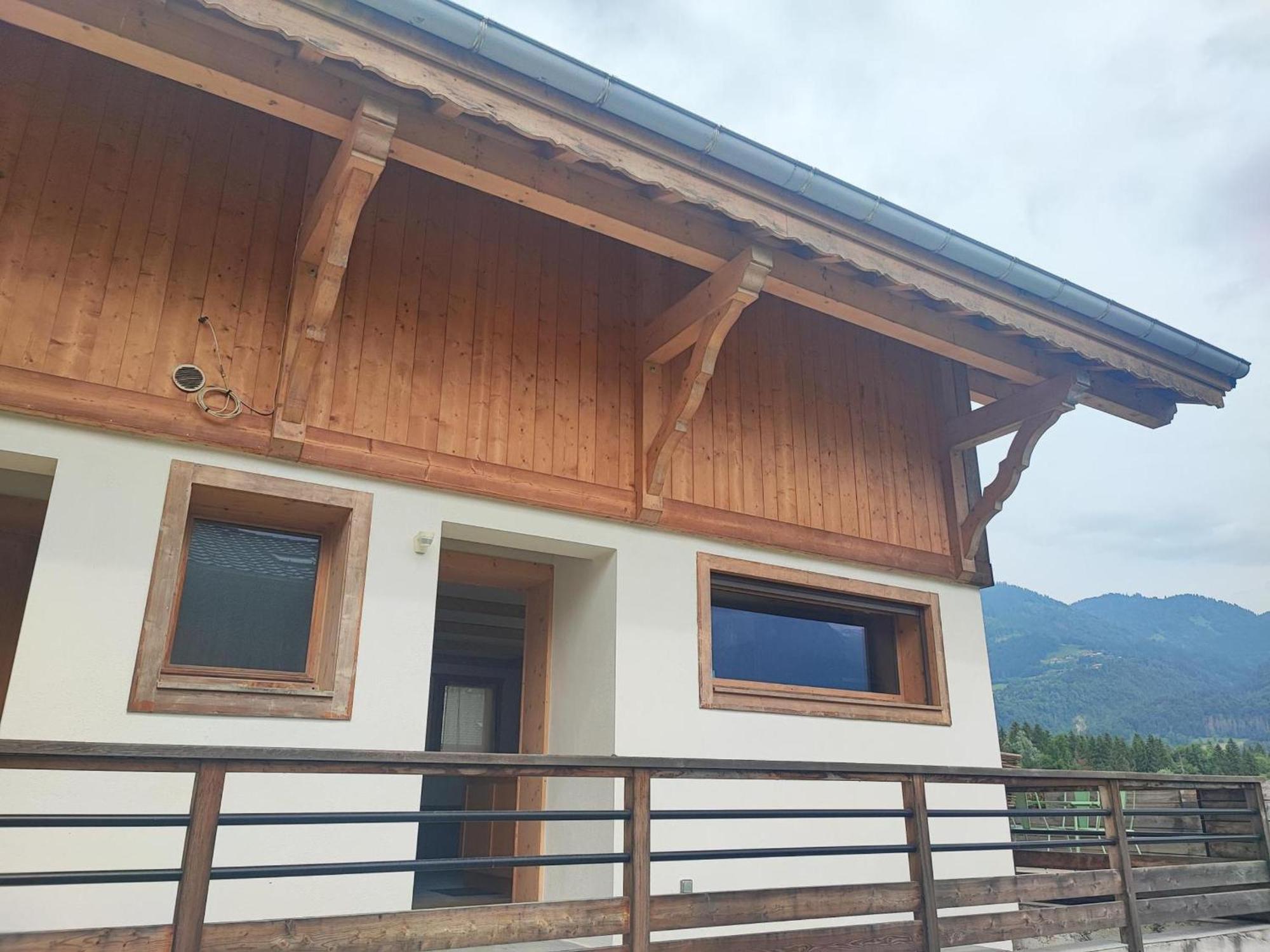 Duplex 2 Chambres Avec Grande Terrasse, Animaux Acceptes, A Samoens - Fr-1-642-77 Samoëns Exterior foto